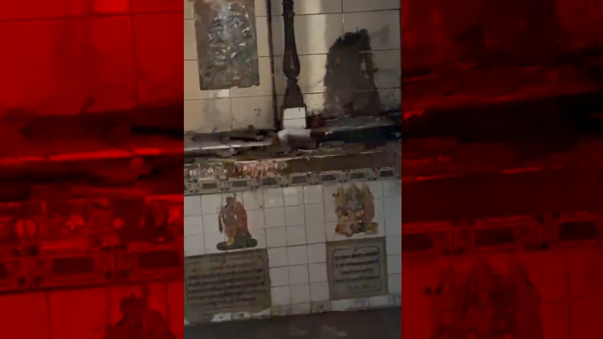 temple idol removal sparks controversy in delhi priest booked