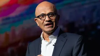माइक्रोसॉफ्ट के सीईओ सत्या नडेला। (फाइल फोटो)