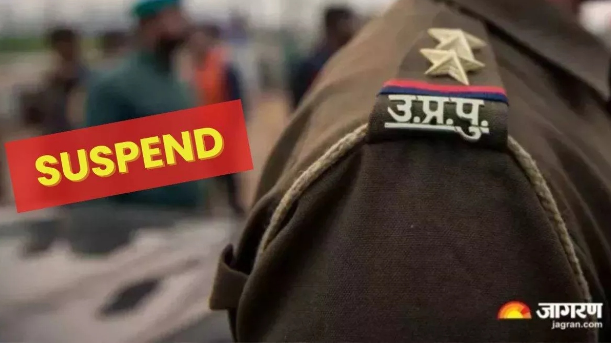 9 up police suspended for negligence at ganga fair duty in hapur