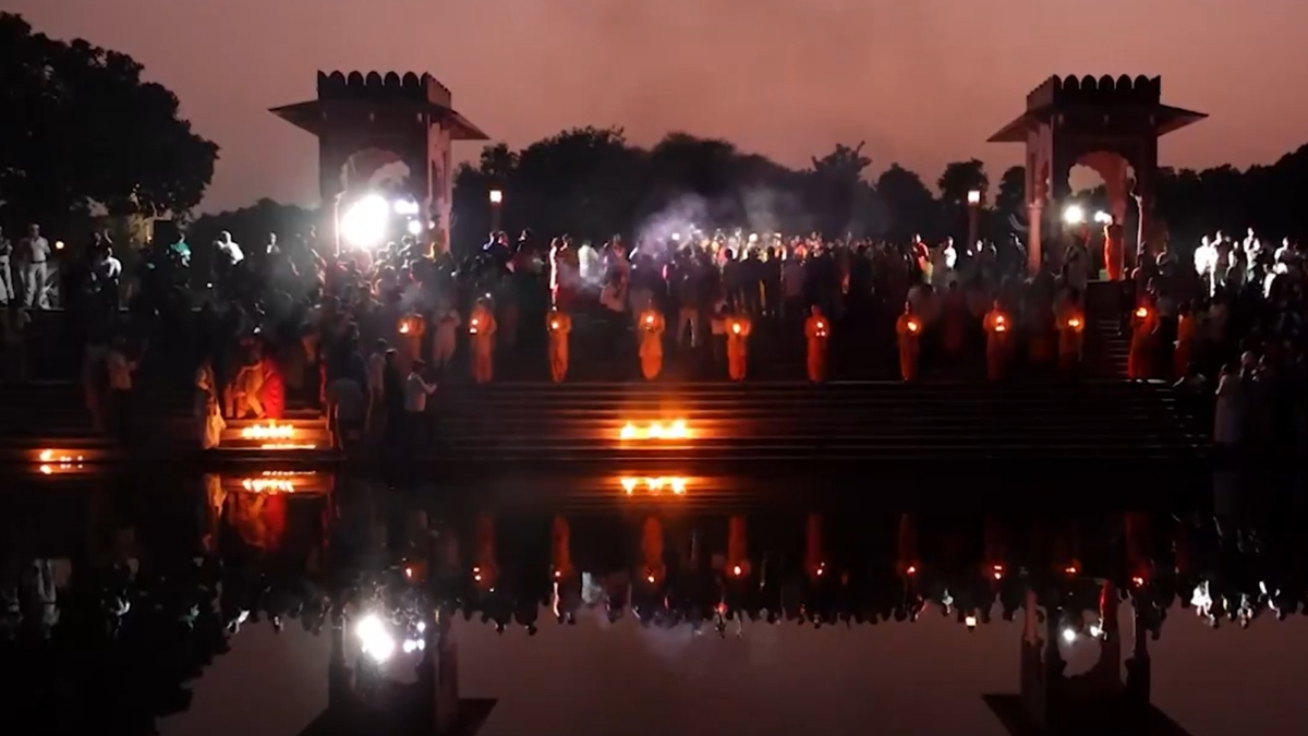 yamuna river honored at yamunotsav in delhi