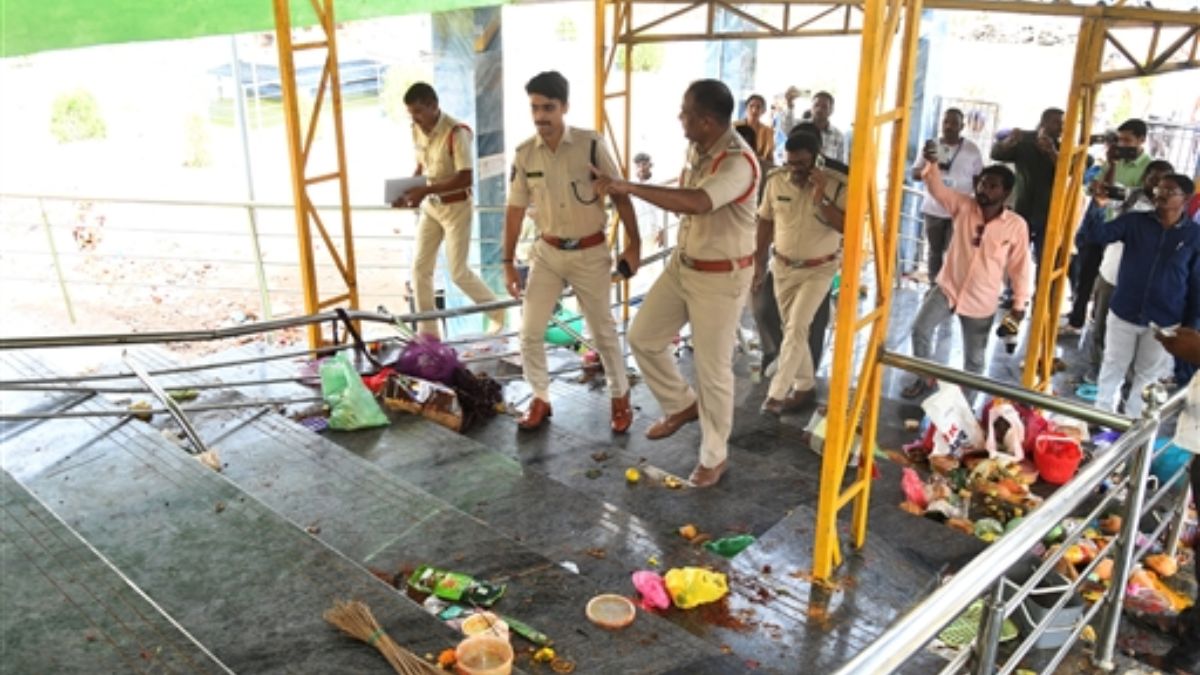 andhra pradesh temple tragedy priest defends lack of notification