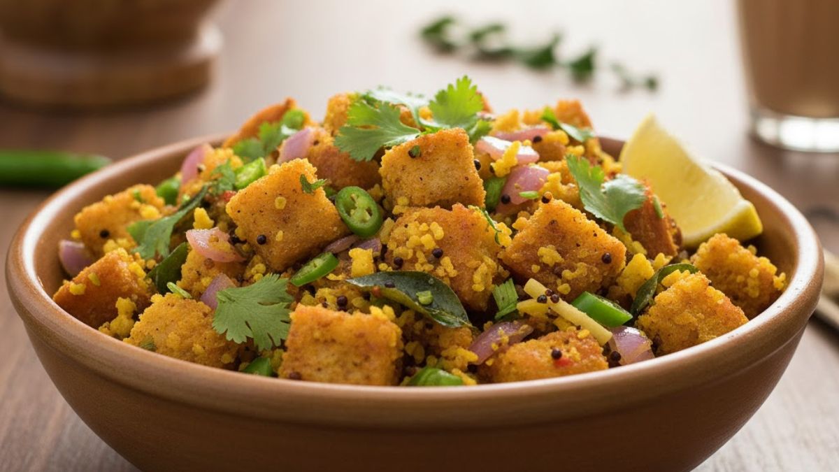 super tasty bread upma recipe quick and easy breakfast in 10 minutes