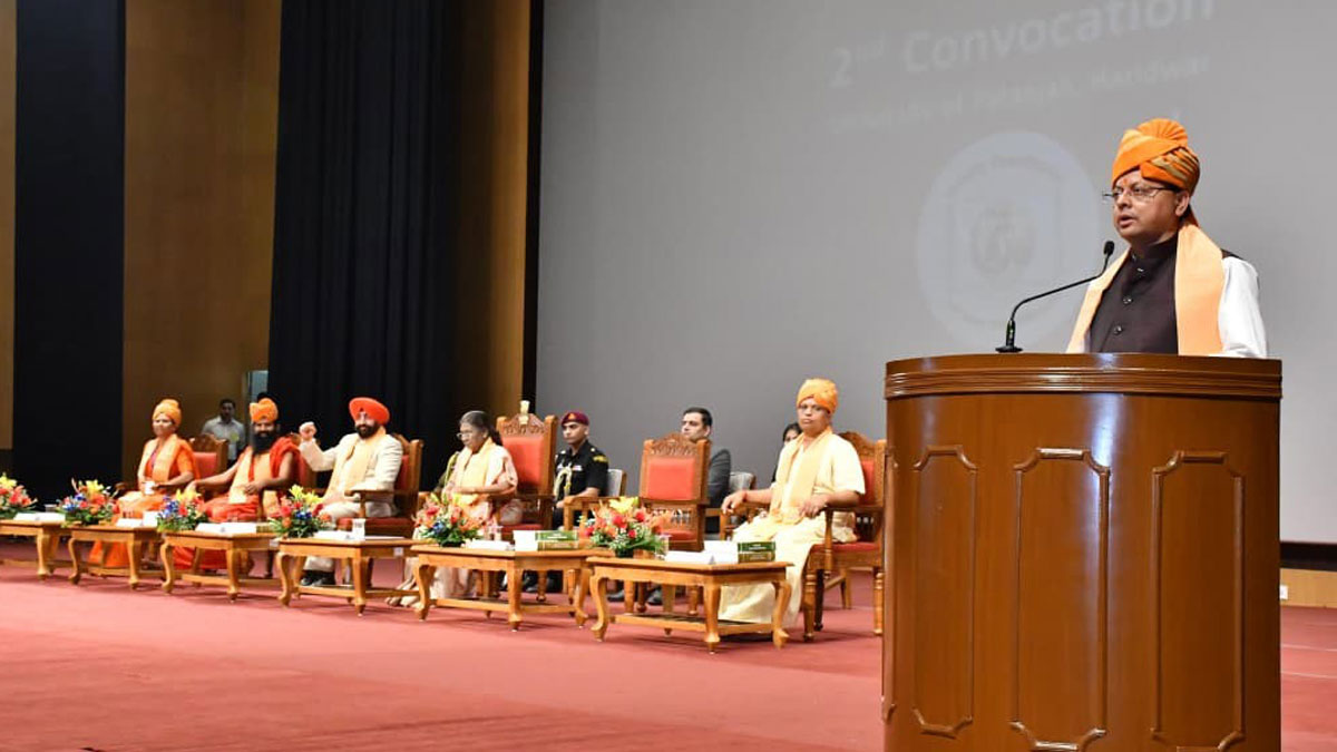 droupadi murmu in uttarakhand cm dhami announces uttarakhand will become a hub for research innovation and ai