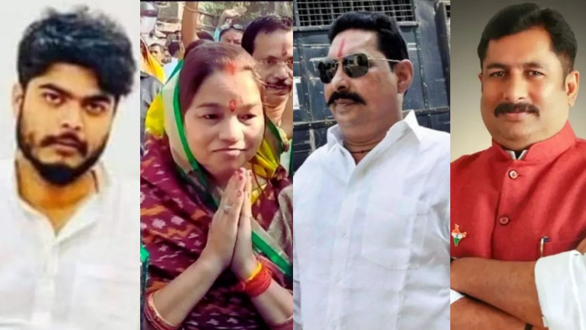 bihar elections 2025 criminal leader families dominate key seats