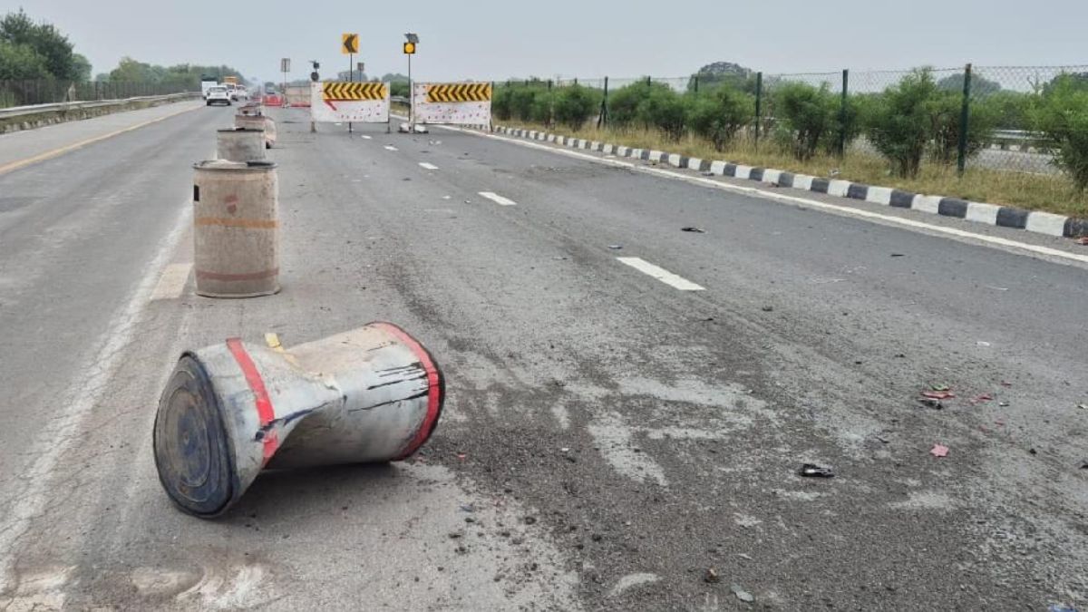firozabad safety standards ignored during expressway repairs