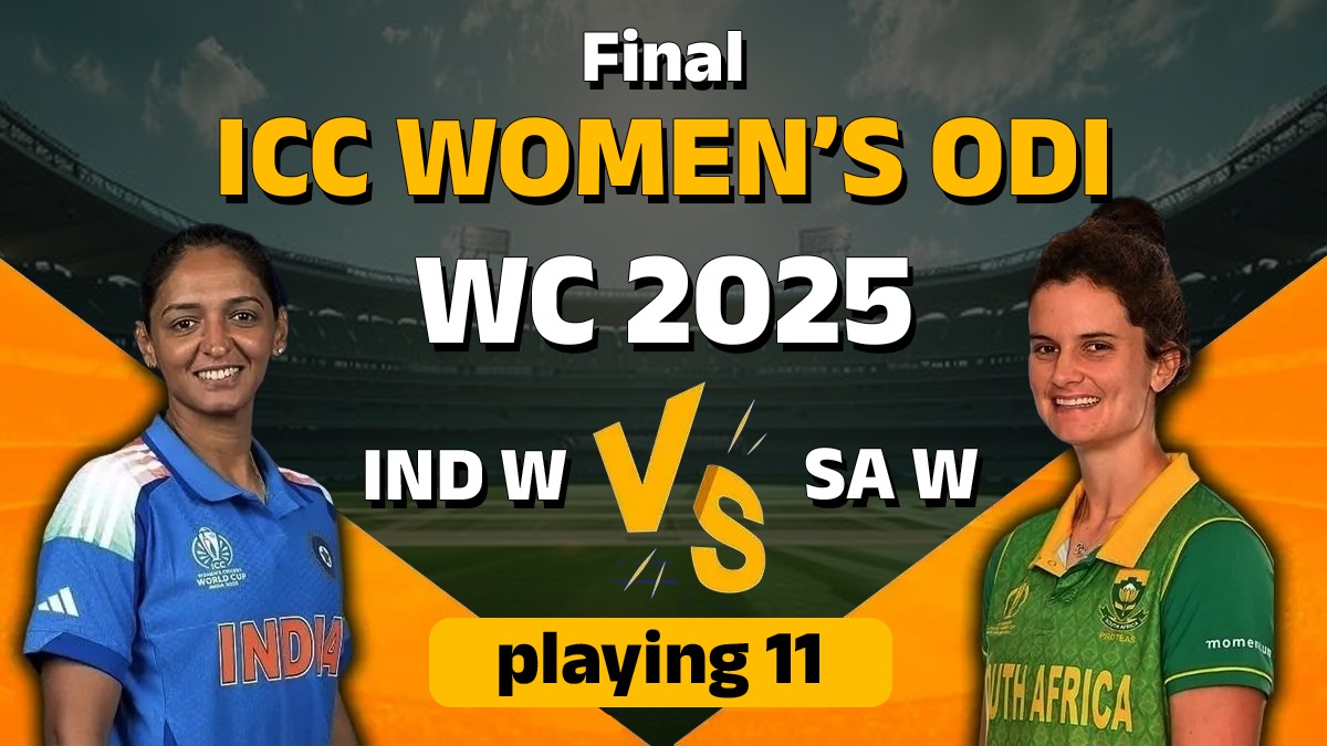 india women vs south africa women final icc womens world cup ind vs sa final playing xi prediction harmanpreet kaur laura wolvaardt