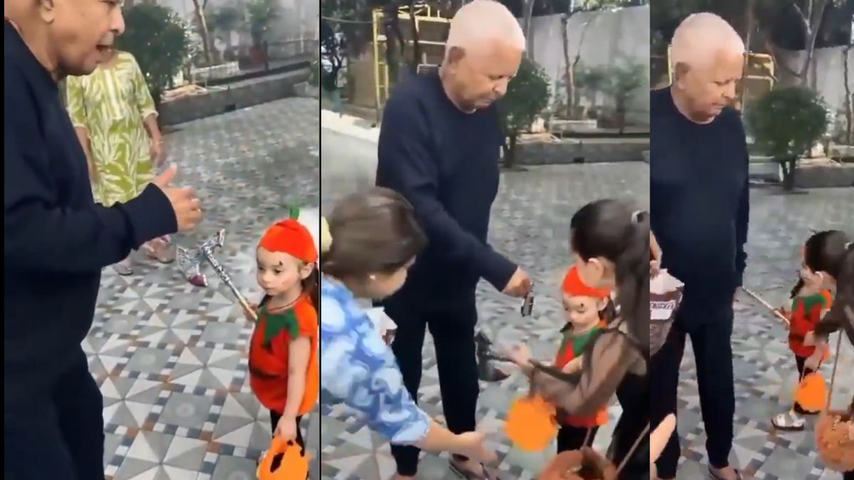 bihar politics lalu yadav faces criticism for halloween celebration bjp attack