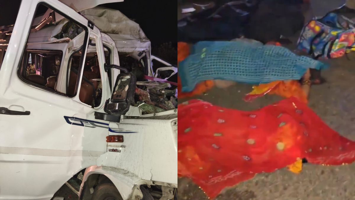 rajasthan bus accident 18 killed in trailer collision in phalodi