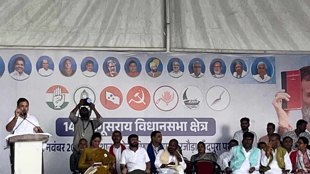 rahul gandhi attacks modi in begusarai promises made in bihar