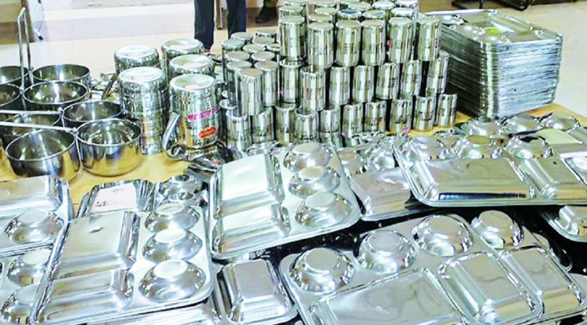 baghpats bartan bank initiative reducing plastic use in villages