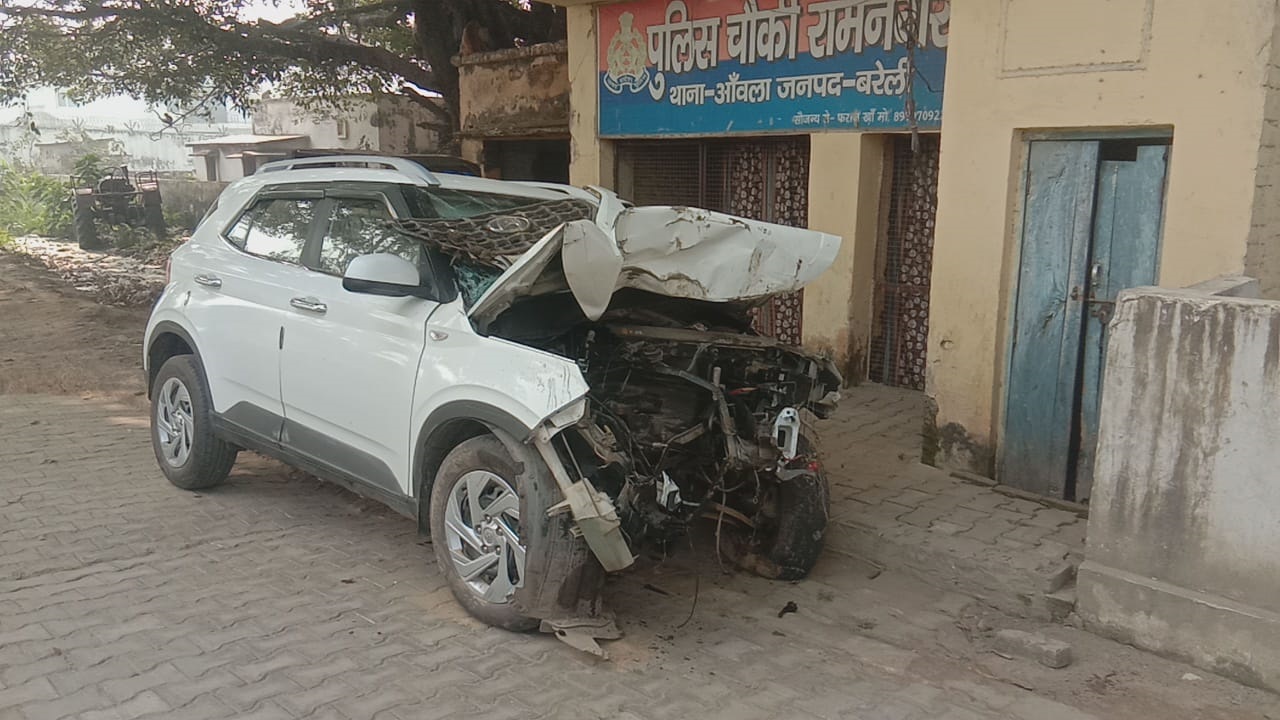 car accident near bareilly woman dies en route to manouna dham
