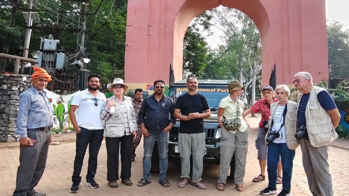 jharkhands betla national park attracts french tourists