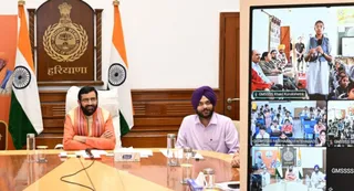 श्री गुरु तेग बहादुर जी के 350वें शहीदी दिवस पर मुख्यमंत्री सैनी ने प्रदेशभर में निबंध व कहानी प्रतियोगिता का किया वर्चुअल शुभारंभ (फोटो: जागरण)