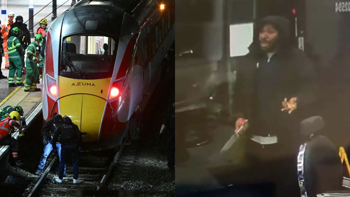 london train stabbing 11 injured suspect arrested