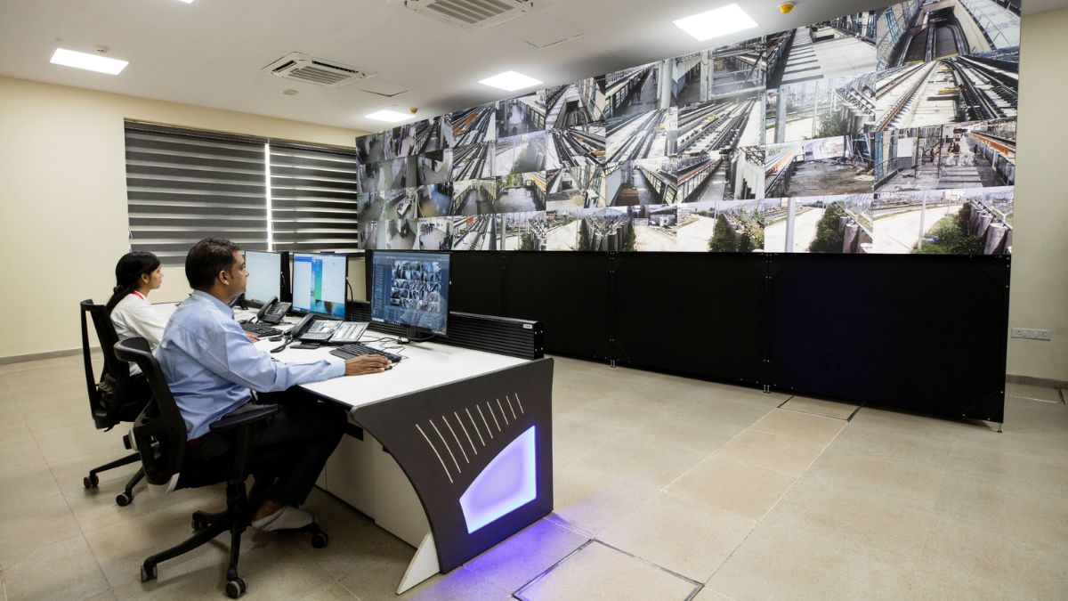 anand vihar namo bharat station new police post for enhanced security