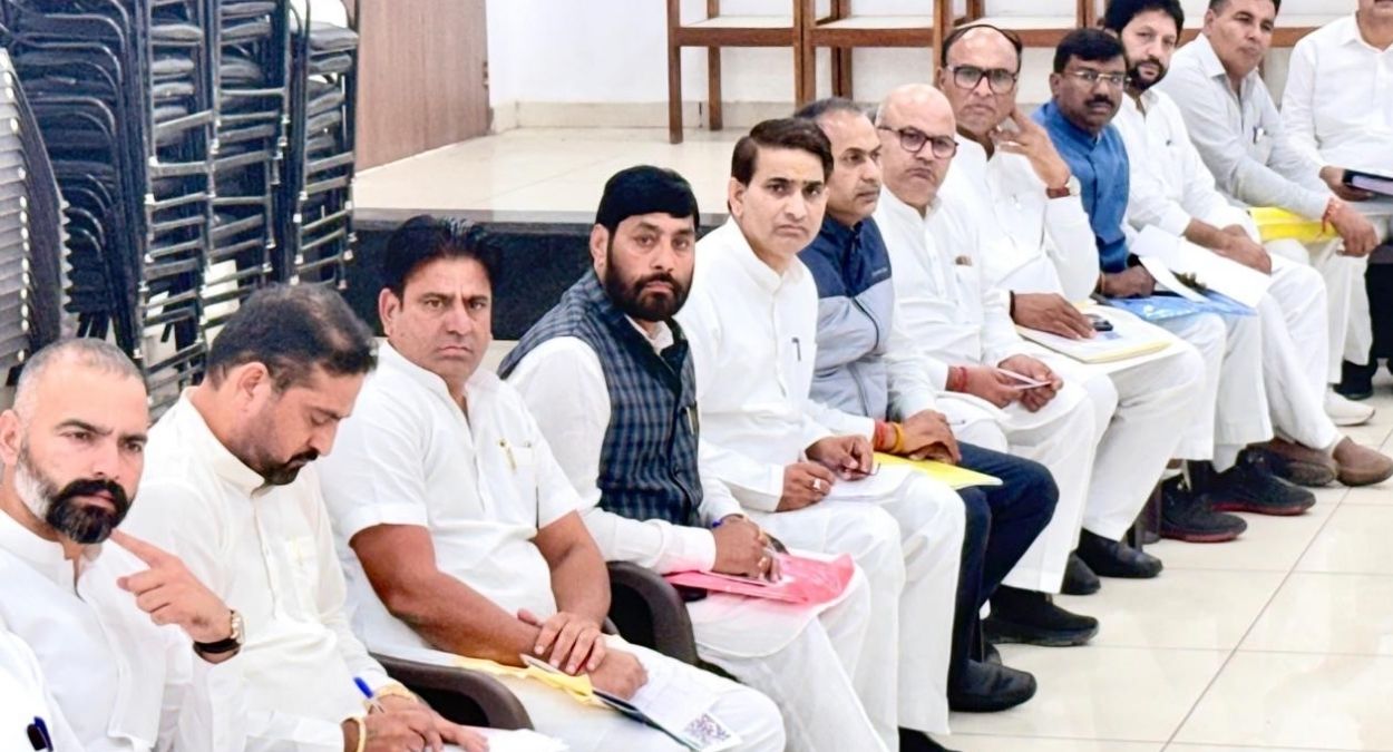 haryana congress meeting focus on unity and training camp