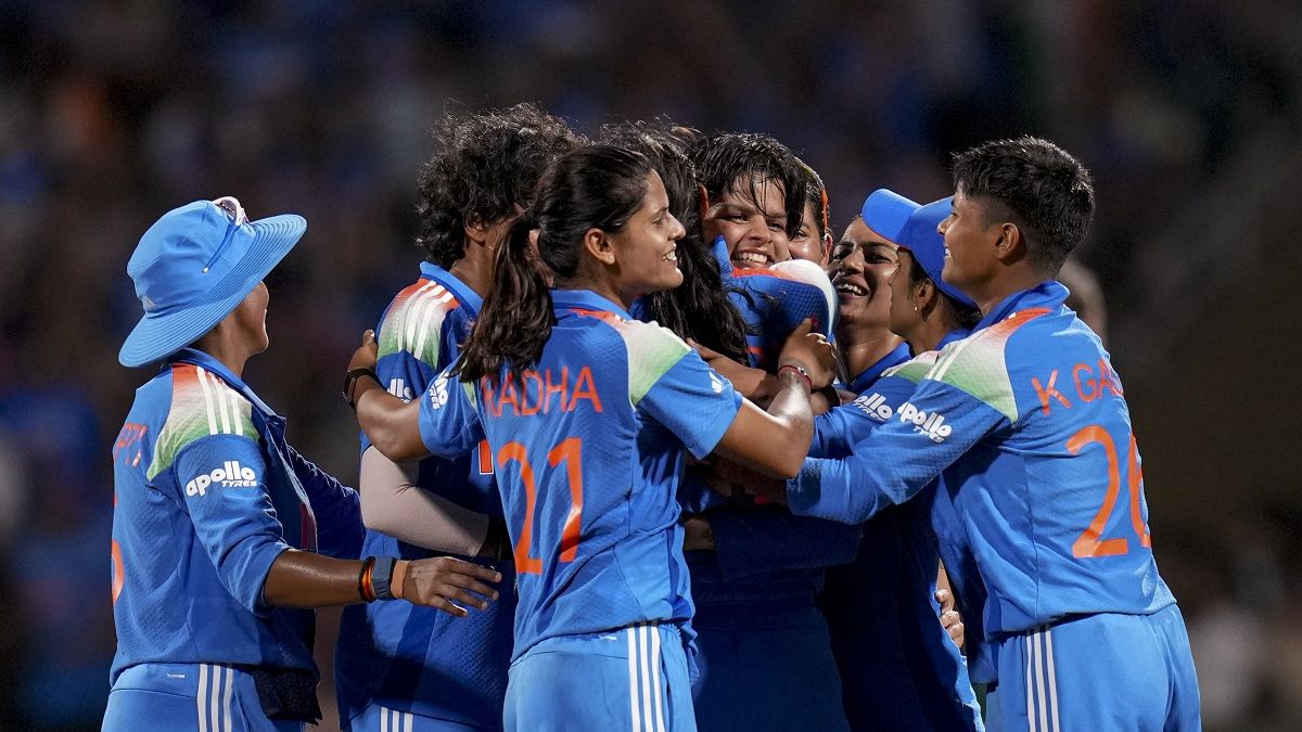 india win frist women world cup beat south africa women