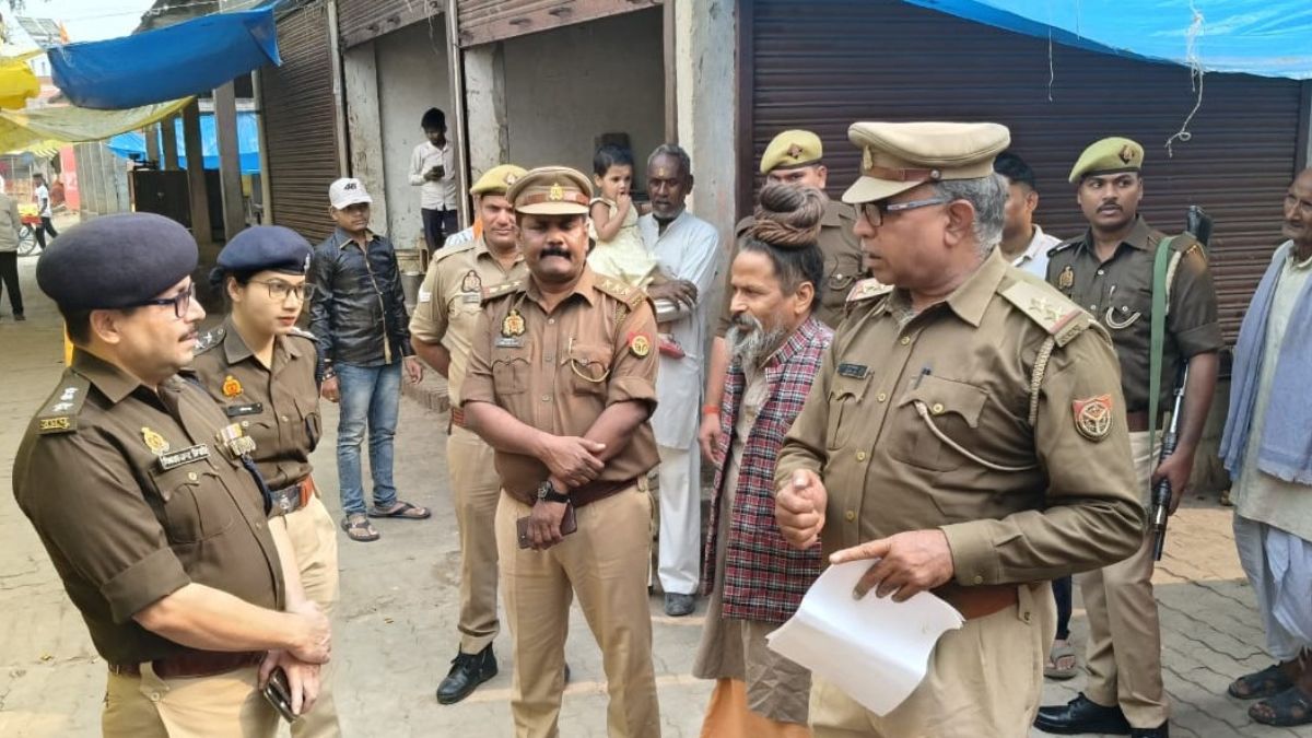 barabanki kartik mela camera surveillance and police security