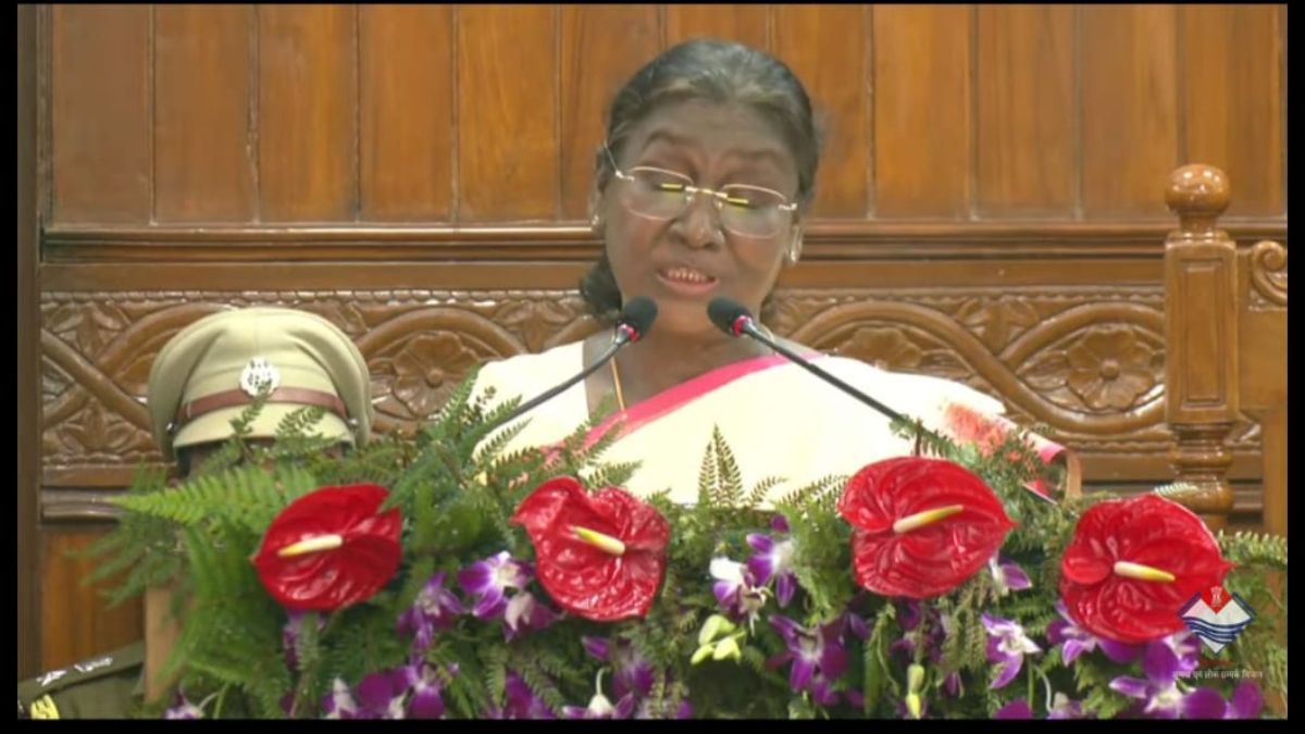 president murmu addresses uttarakhand assembly special session