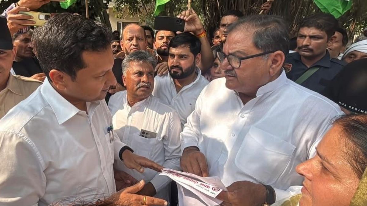 come and take the memorandum or else it my habit dc arrives after ultimatum abhay chautala seen in his old form again