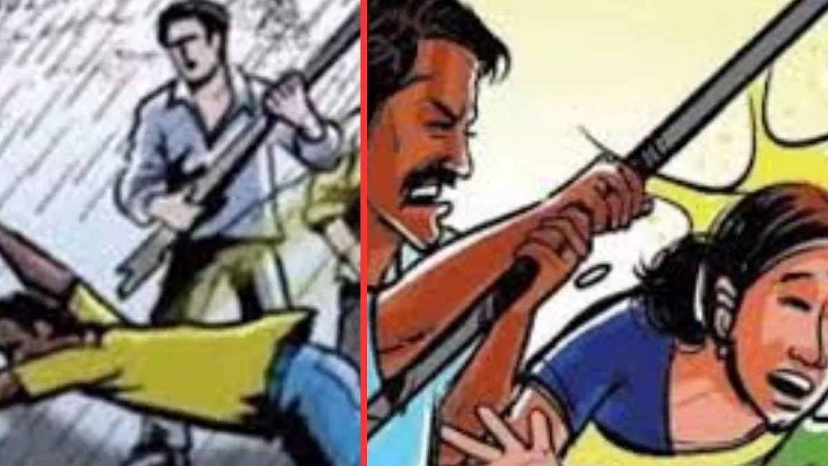 in azamgarh a bjp worker molested a tea vendors wife and also beat up a policeman