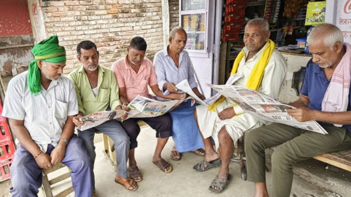 elderly still rely on newspapers for politics election news