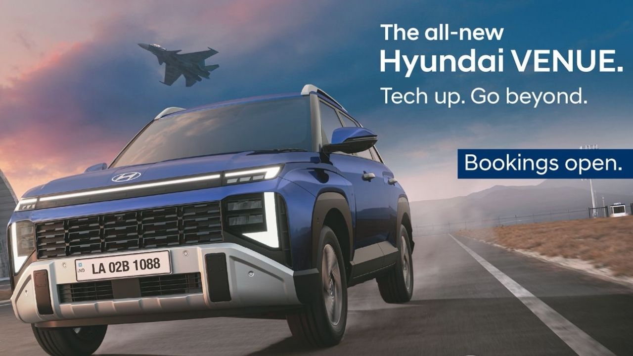 new generation hyundai venue launch tomorrow with adas level 2 dual 12 screens and diesel at engine