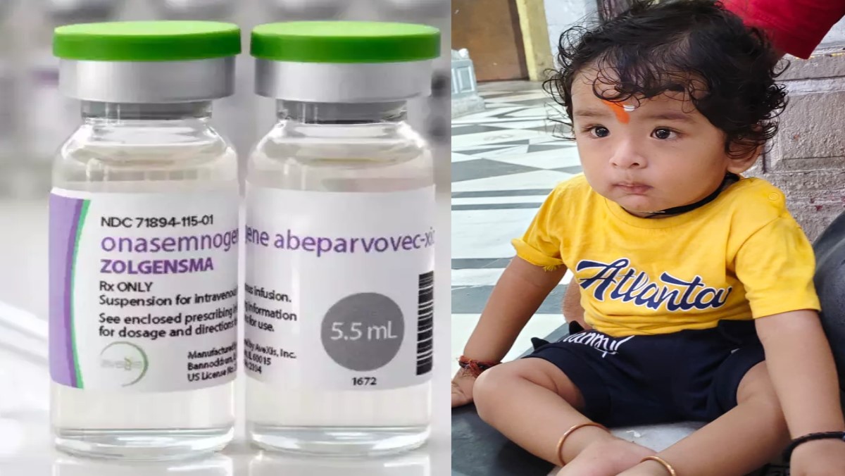 a 14 month old boy suffering from the incurable disease spinal muscular atrophy needs injections worth rs 9 crore