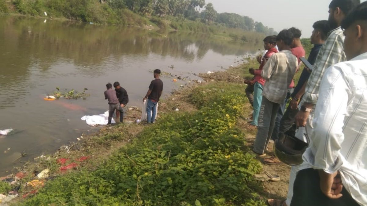 mau news woman drowns in tamsa river body found after 15 hours