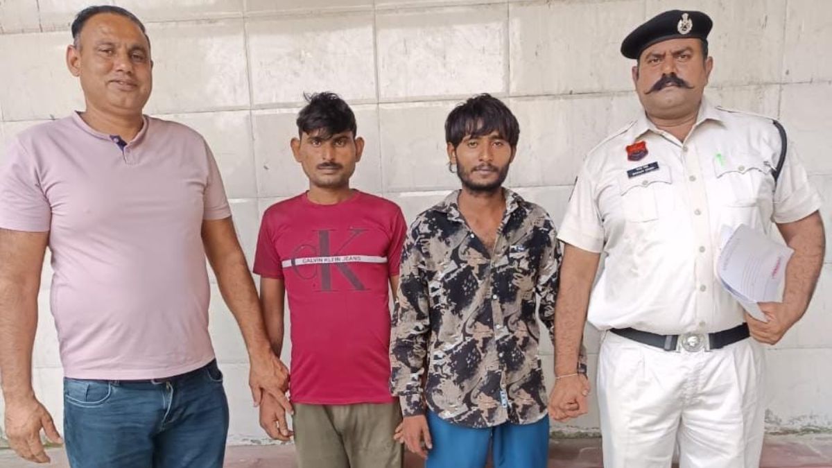 palwal youth arrested with illegal revolver and cartridges