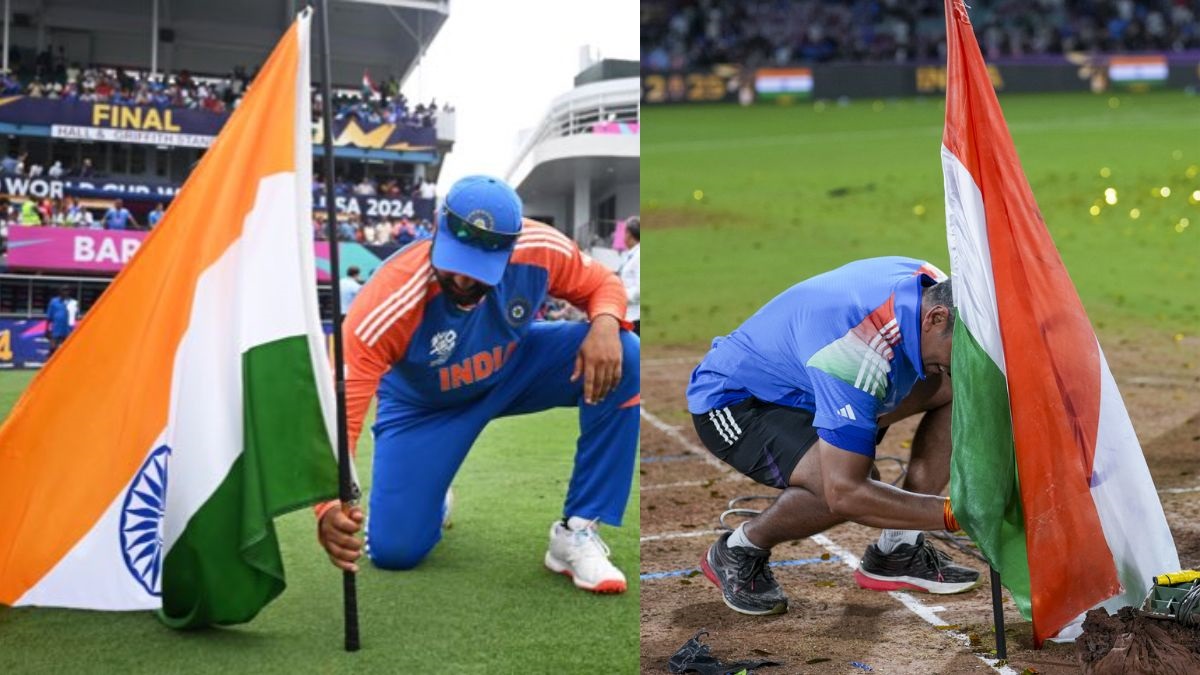 amol muzumdar recreates rohit sharma iconic celebration after winning icc womens world cup final