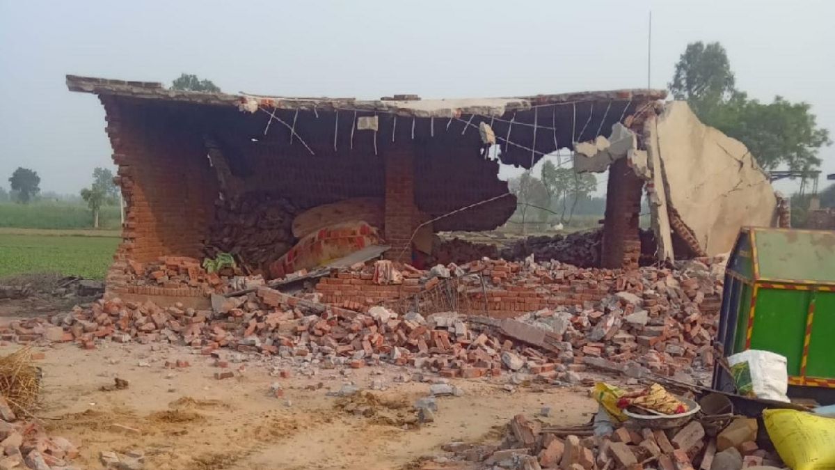 up news illegal construction on government land demolished