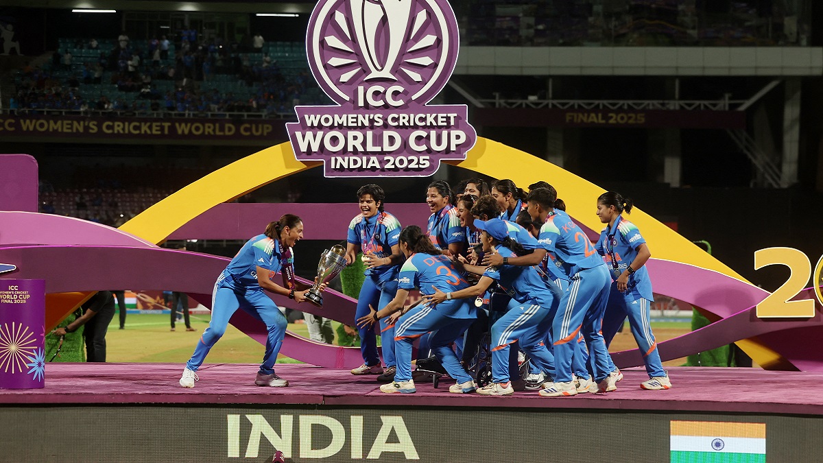 india win frist women world cup beat south africa women