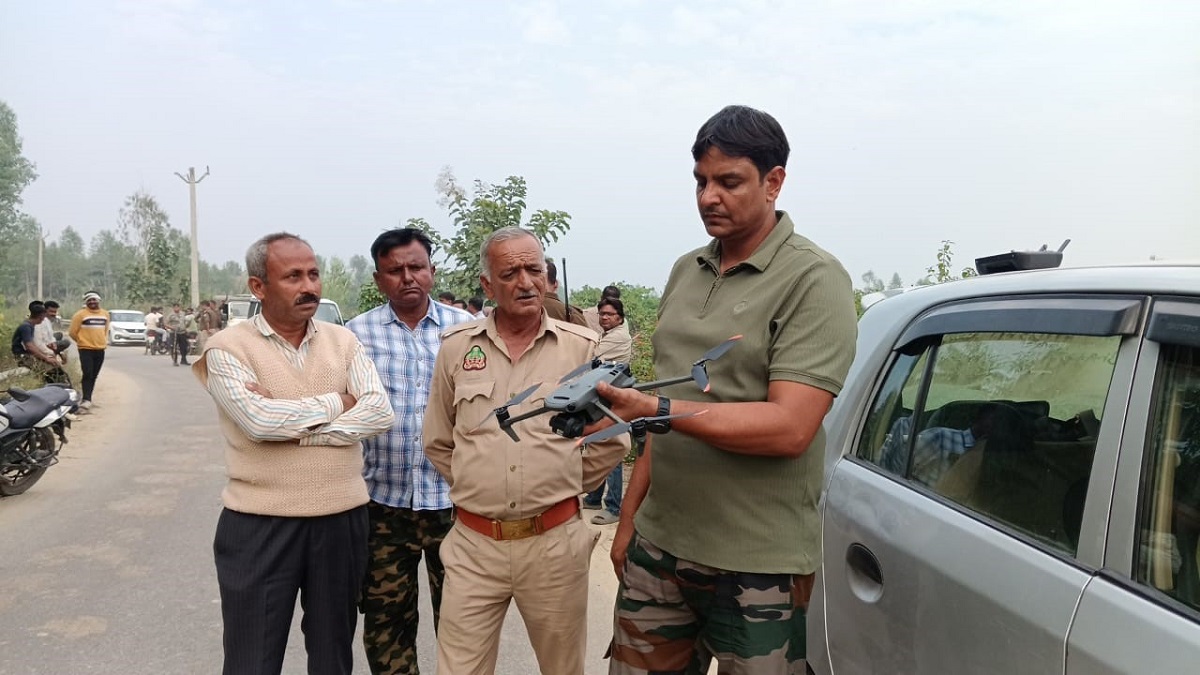 tiger spotted in mohammadpur rajori search operation underway