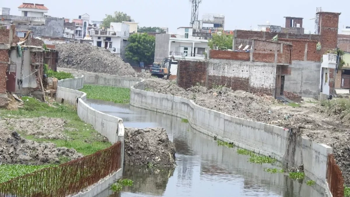 raebareli 225 cr drain project to solve waterlogging