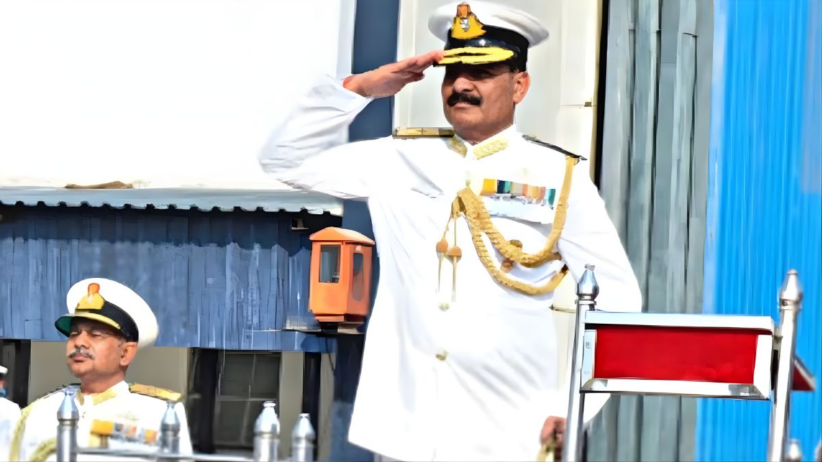 indian navy adding warships every 40 days admiral tripathi