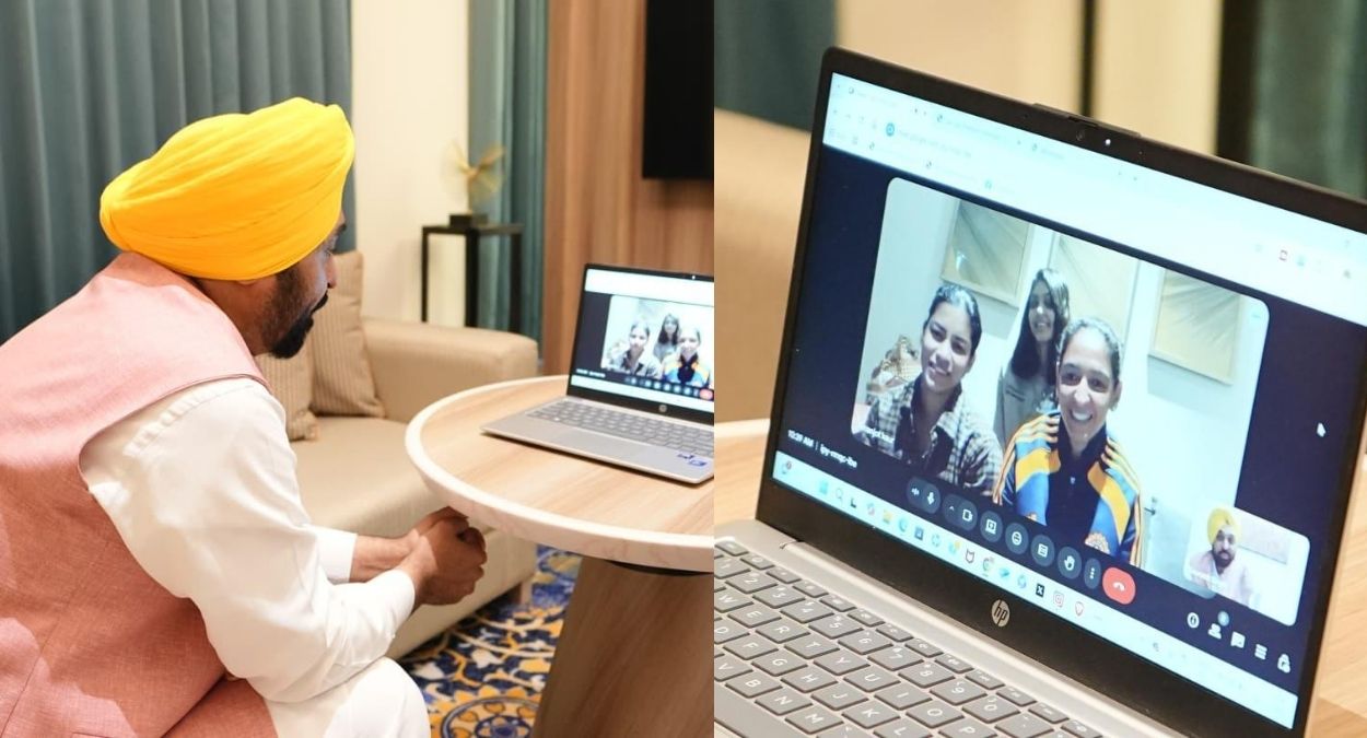 bhagwant mann hails womens cricket team as brand ambassadors after world cup win