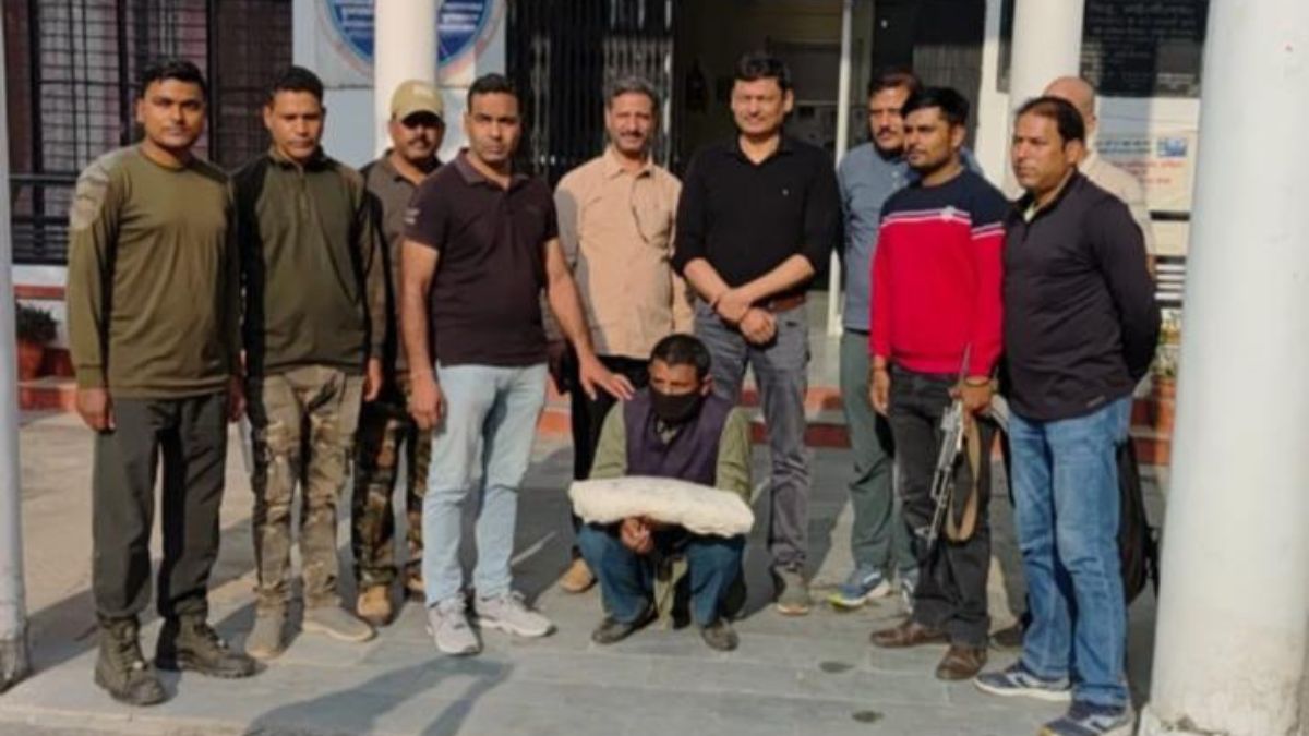 uttarakhand stf arrests ivory smuggler in buggawala at haridwar
