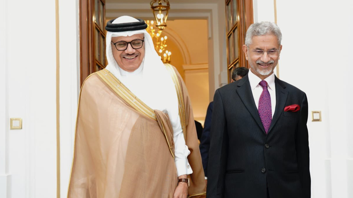 india and bahrain discuss trade agreement jaishankar meets alzayani
