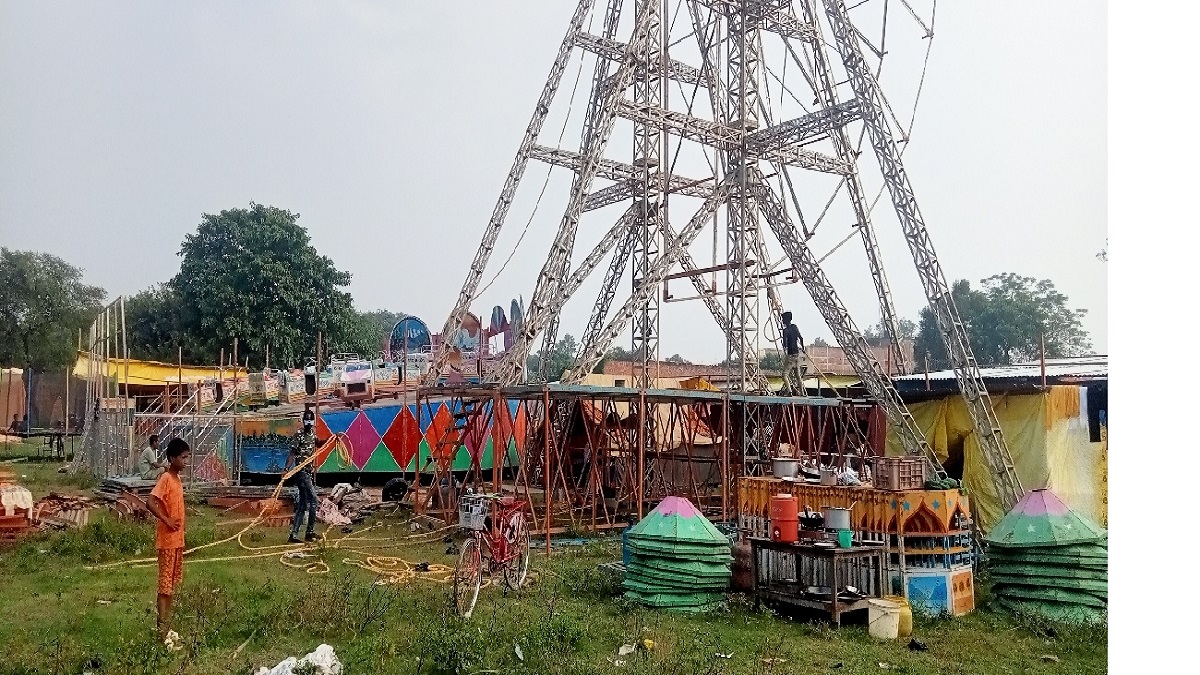 on kartik purnima in west champaran devotees will take a dip in the bansi river a symbol of faith