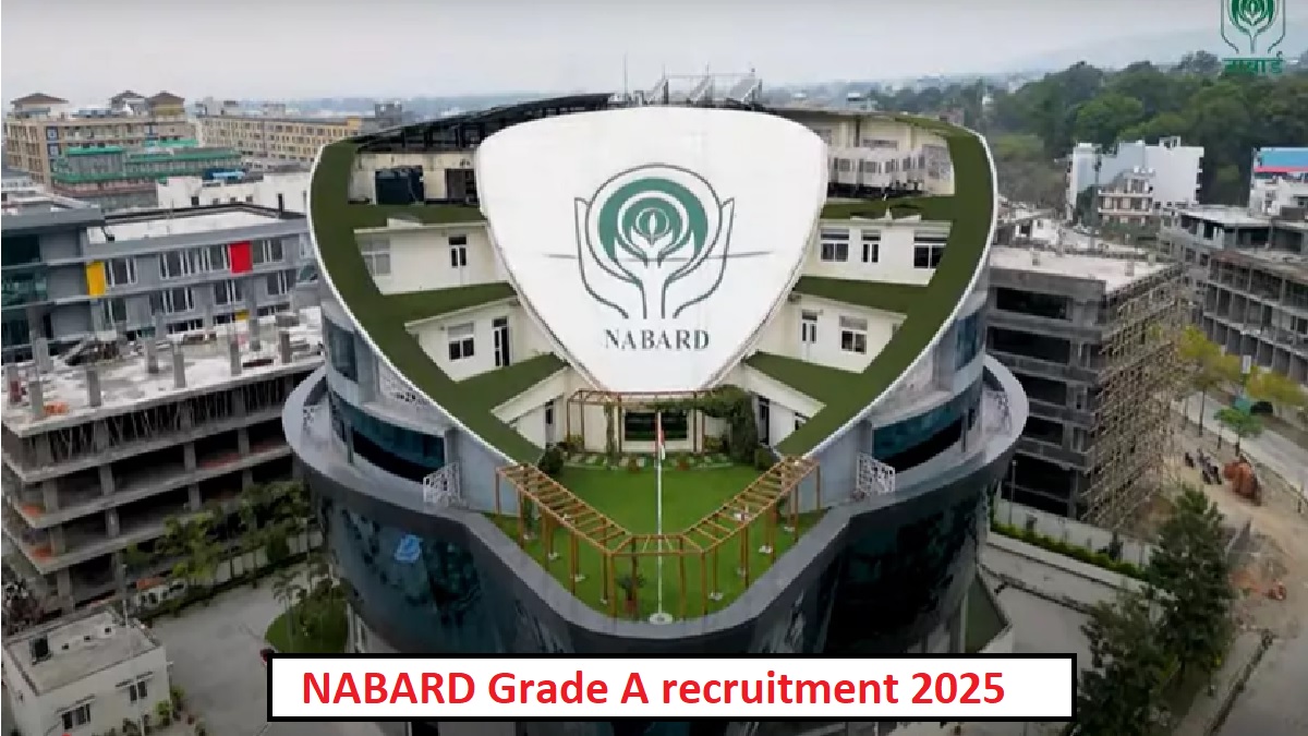 nabard grade a notification 2025 applications for nabard grade a recruitment will start from november 8 check complete details from here