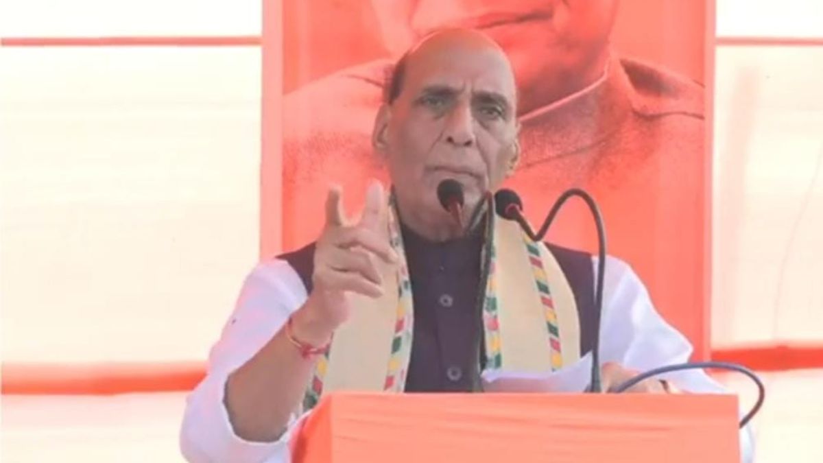 rajnath singh rally in raghopur target tejashwi yadav give nda vision for bihar development