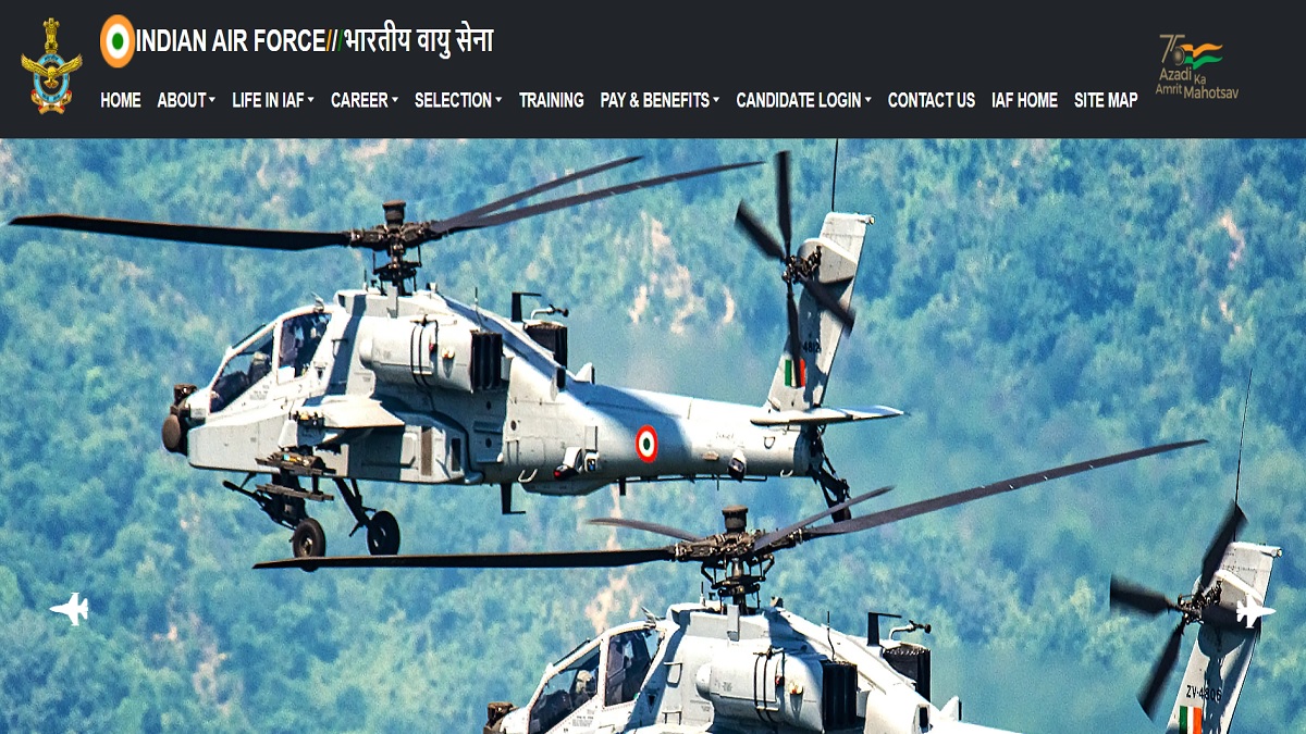 afcat 1 2026 notification air force common admission test notification released applications to start from november 10