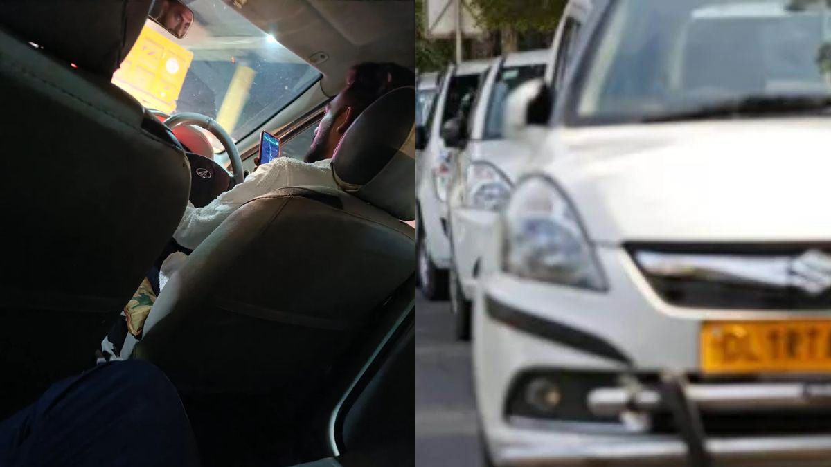 bengaluru cab drivers using phones passenger shares unsafe experience
