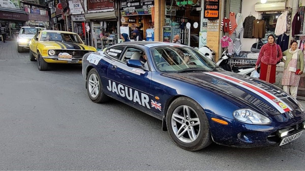 himalayan classic drive vintage car rally reaches mussoorie