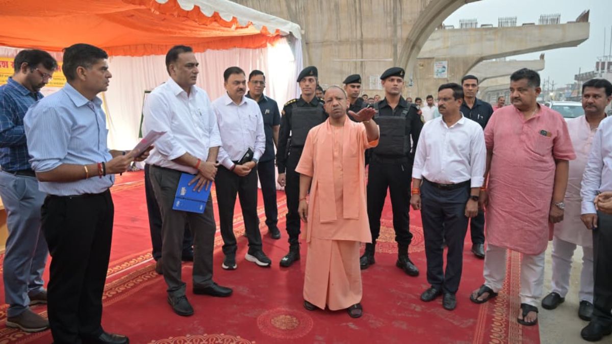 cm yogi angry over slow progress of gorakhpur sixlane flyover