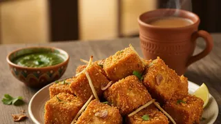 जिंजर गार्लिक पनीर स्नैक्स बनाने के लिए फॉलो करें ये रेसिपी (Image Source: Freepik)