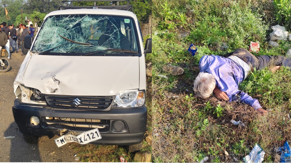 jabalpur accident elderly man killed in highway collision