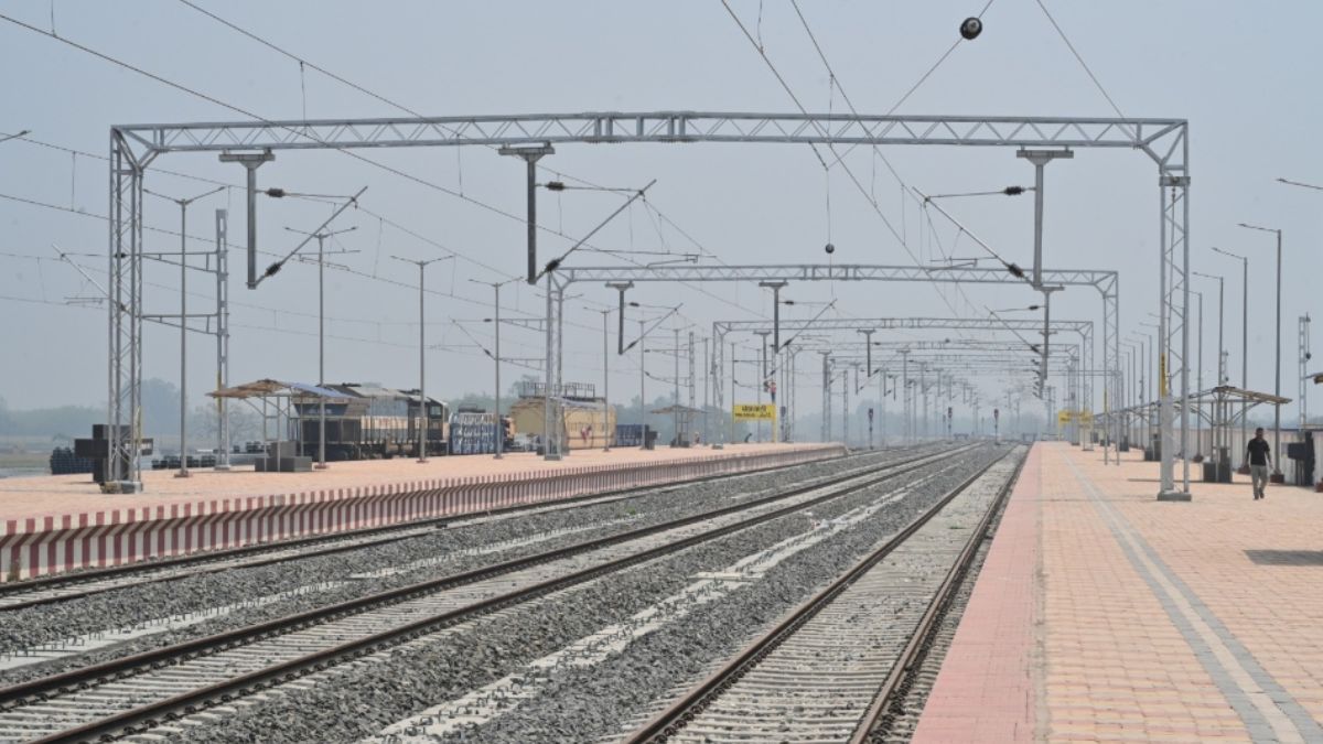 electrification complete electric engines soon on galgalia araria rail section