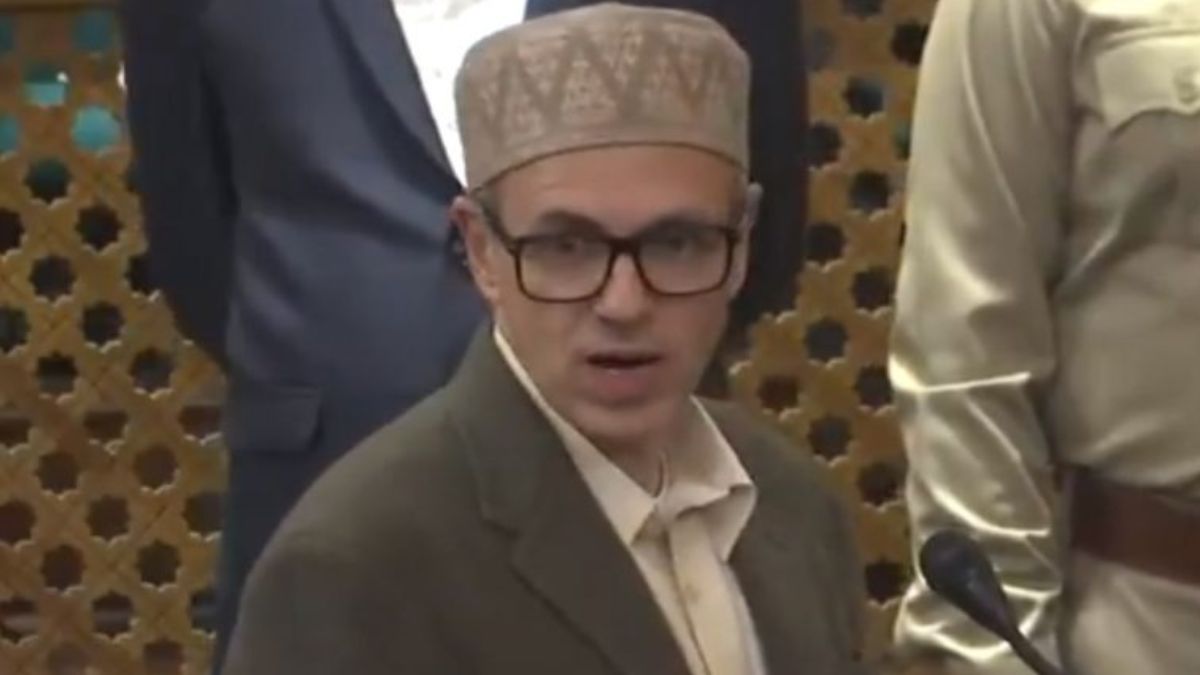 omar abdullah slammed the opposition on the issue of more than 50 percent reservation in jammu and kashmir